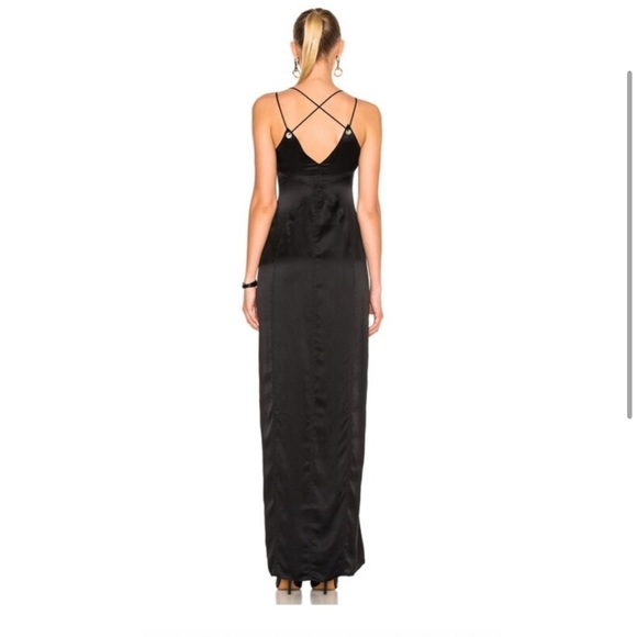 CINQ A SEPT BLACK GOWN - ZIVA DRESS - Picture 3 of 5